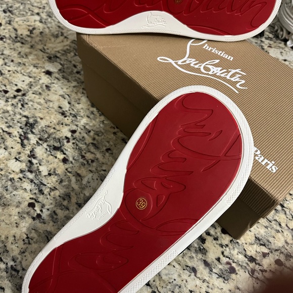 Bling Slides 🖤Louboutin 41 NWT - Picture 4 of 8